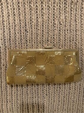 Gold Mesh Evening Clutch